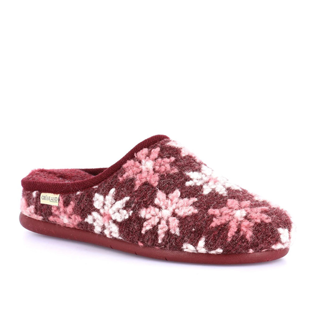 Pantofola Grunland B2 Irra Donna - Bordeaux