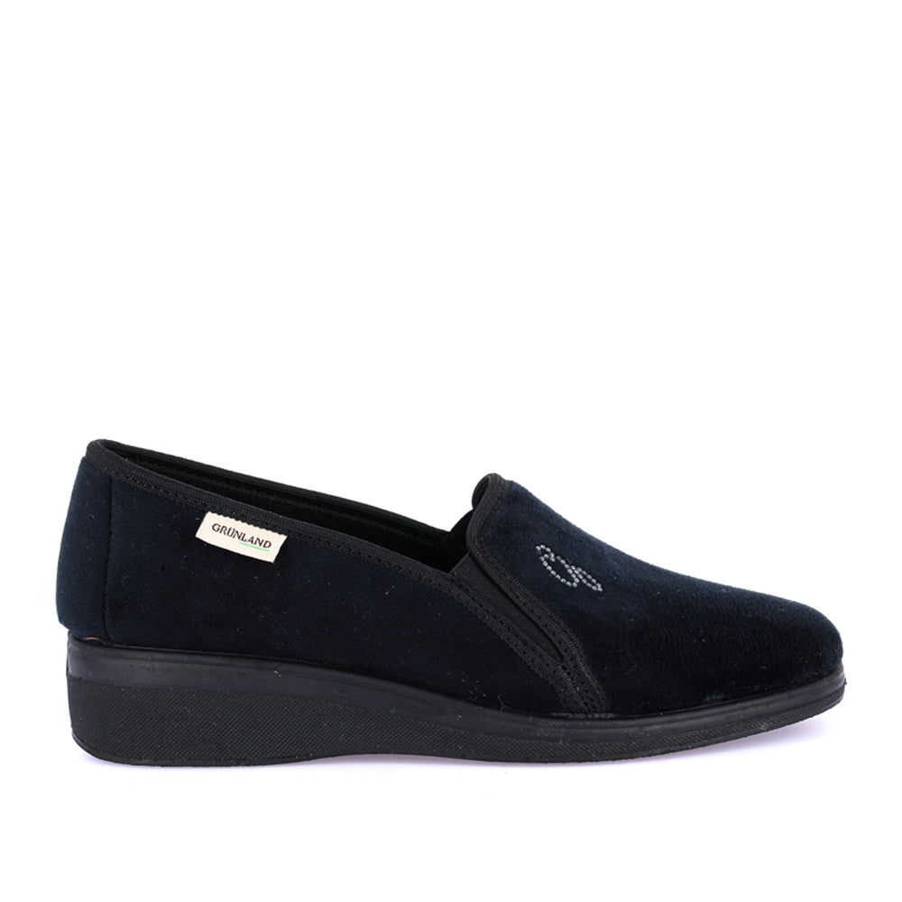 Pantofola Grunland 47 Irae Donna - Nero