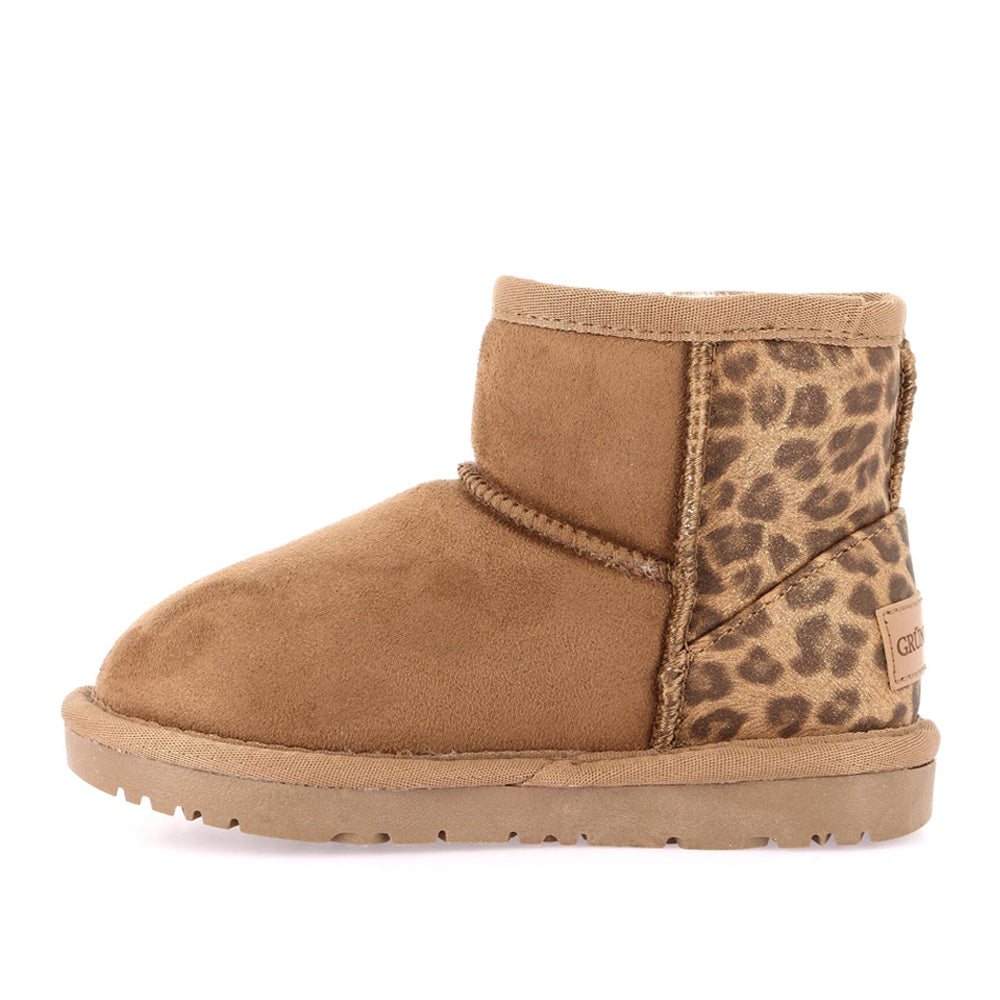 Stivaletto Grunland I4 Crom Ragazzo - Cuoio