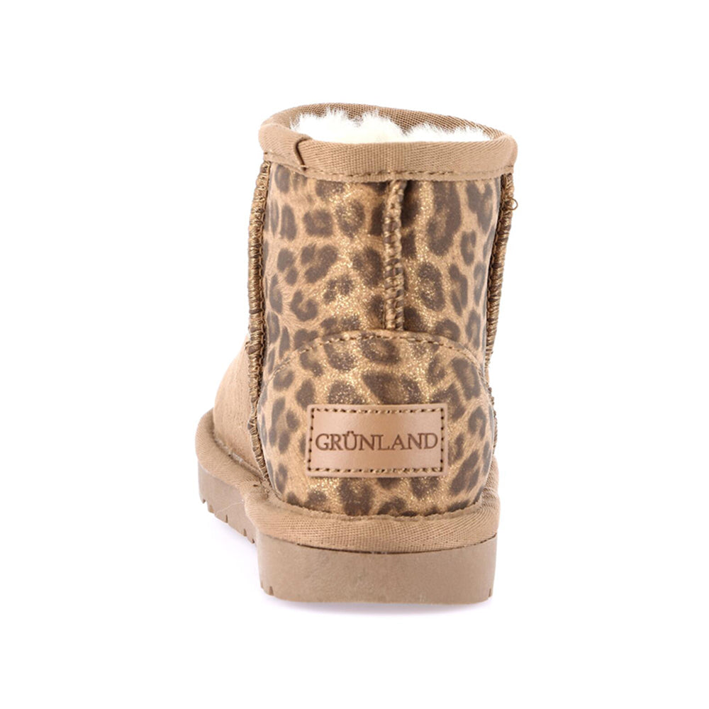 Stivaletto Grunland I4 Crom Ragazzo - Cuoio