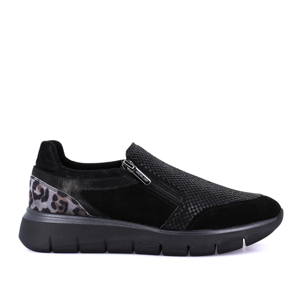 Slipon Grunland 68 Napa Donna - Nero