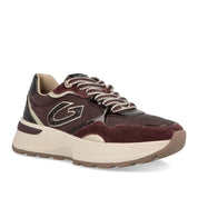 Sneakers Guardiani Levante Cocco Donna - Bordeaux