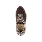 Sneakers Guardiani Levante Cocco Donna - Bordeaux