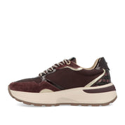 Sneakers Guardiani Levante Cocco Donna - Bordeaux