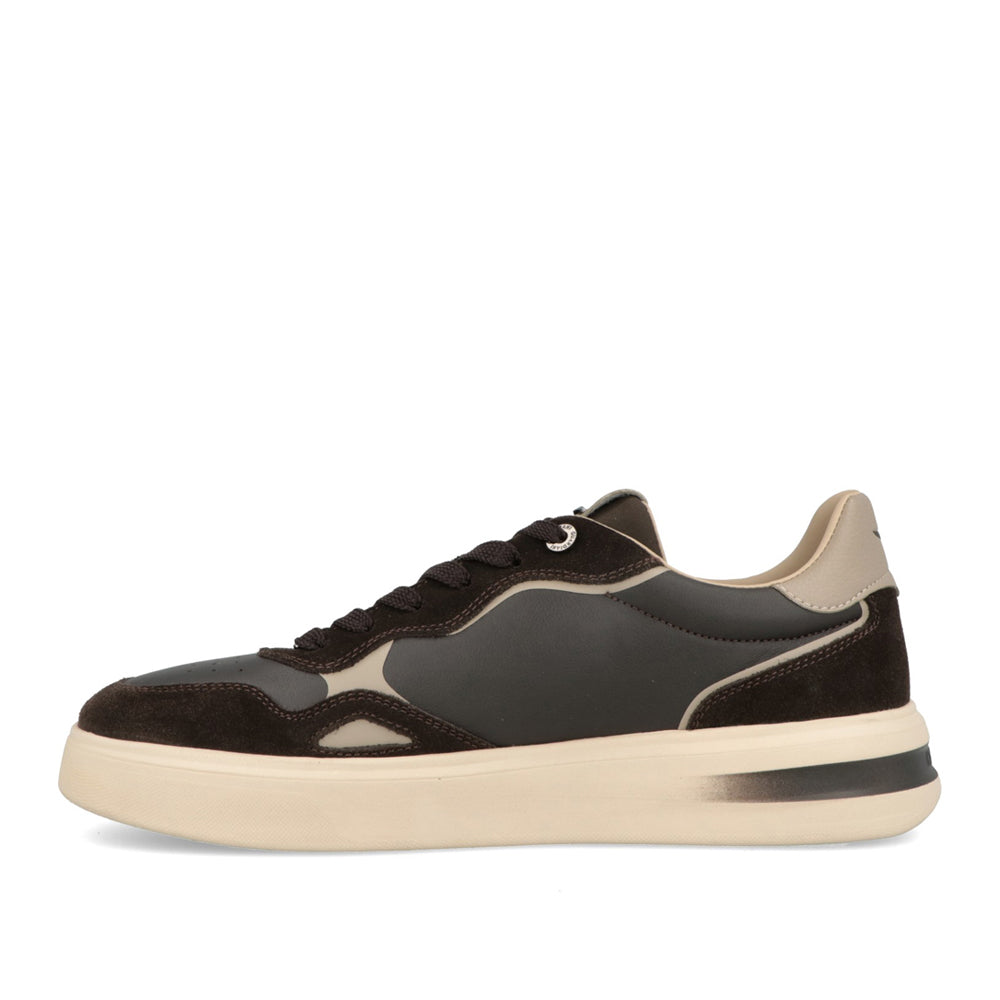 Sneakers Guardiani Aeris Basket Leather Uomo - Marrone