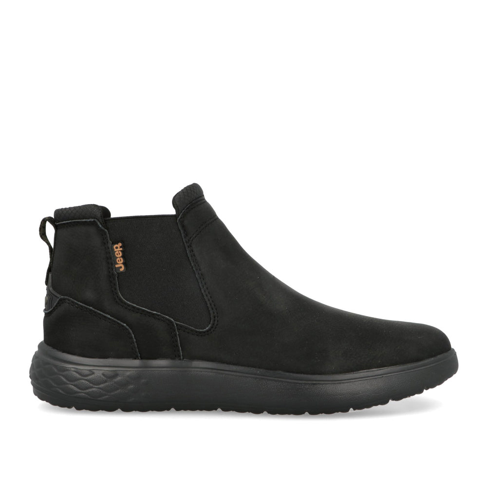 Stivaletto Jeep Kobi Chelsea Uomo - Nero