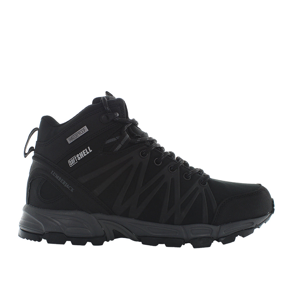 Scarponcino Lumberjack Shell Uomo - Nero