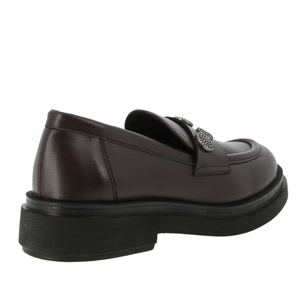 Mocassino Margot Loi Donna - Marrone