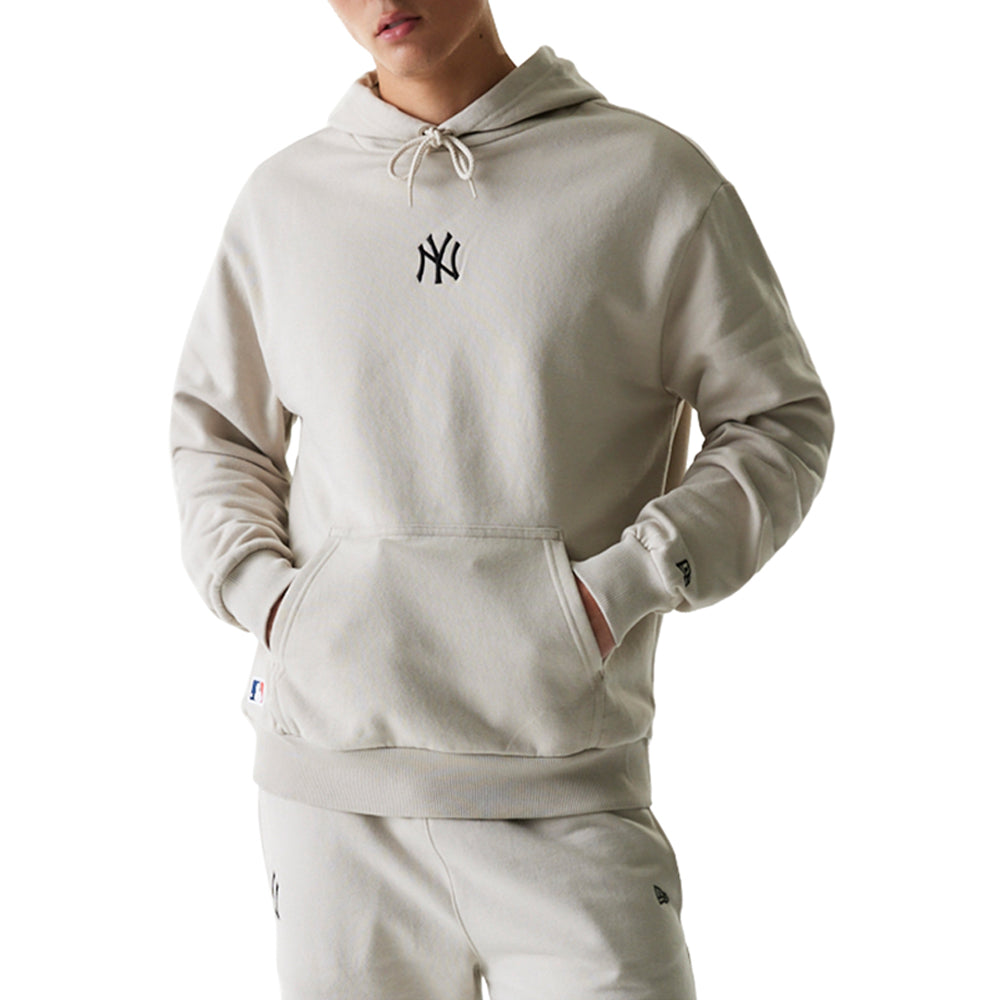 Felpa New Era New York Yankees Uomo - Beige