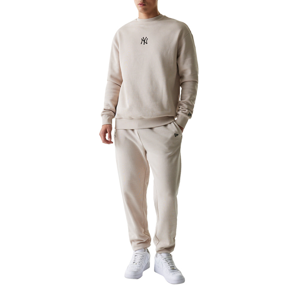 Felpa New Era New York Yankees Uomo - Beige