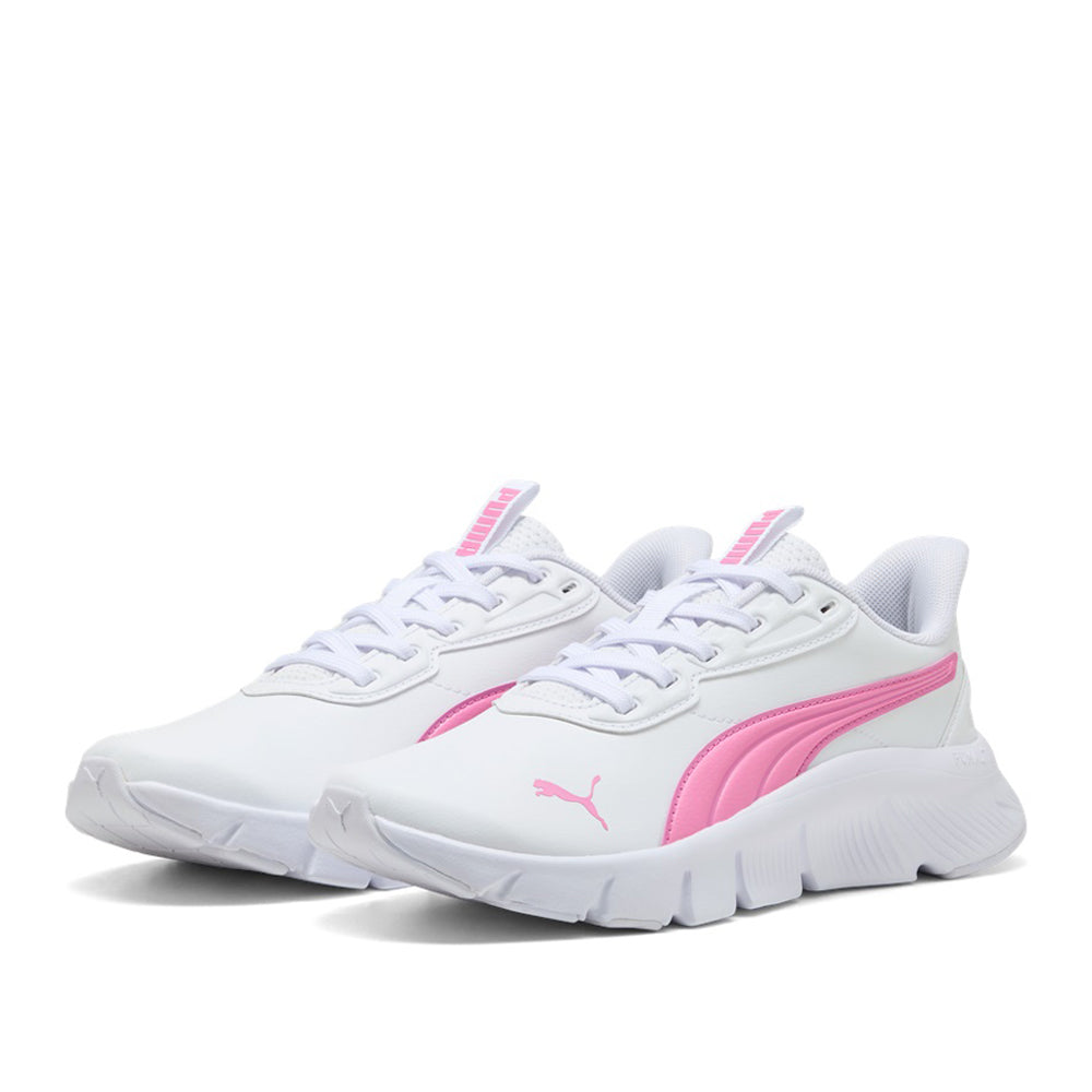 Scarpa Running Puma Flexfocus Lite Modern Sl jr Unisex Ragazzo - Bianco