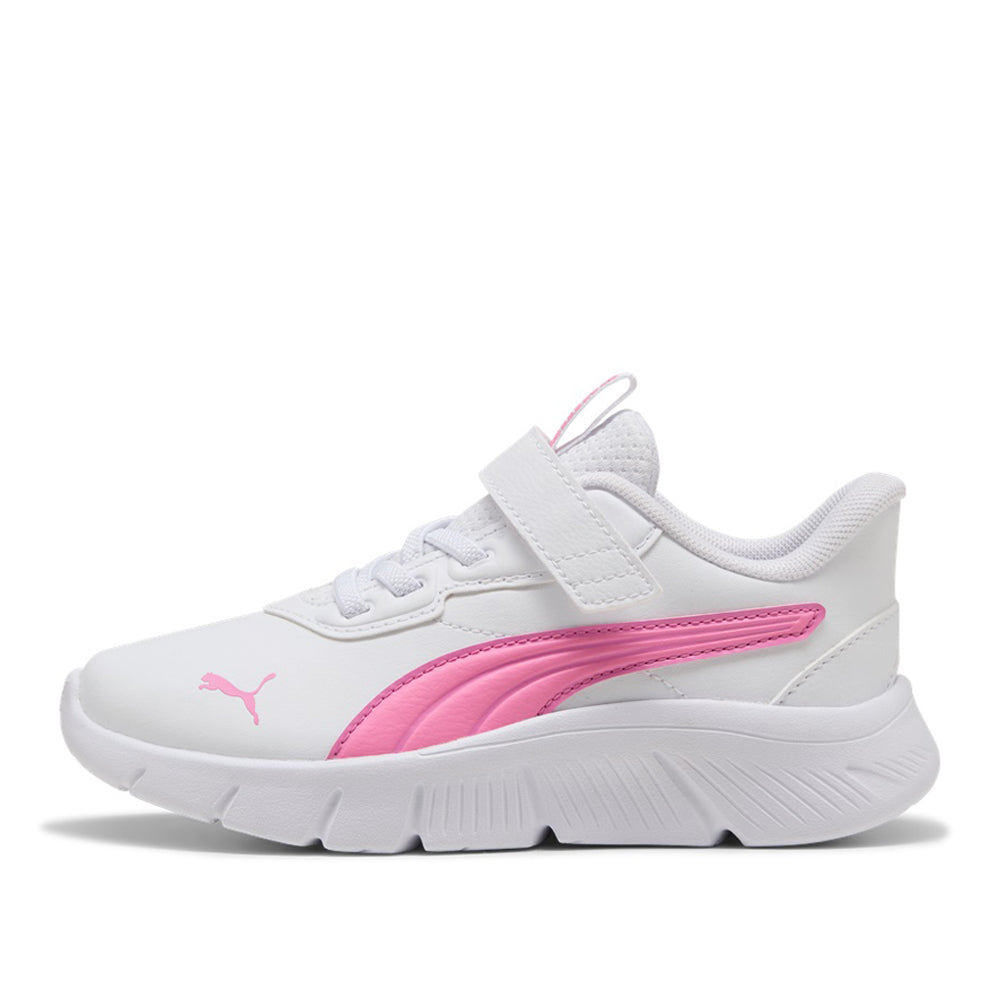 Scarpa Running Puma Flexfocus Modern Sl Ac+ ps Unisex Bambino - Bianco