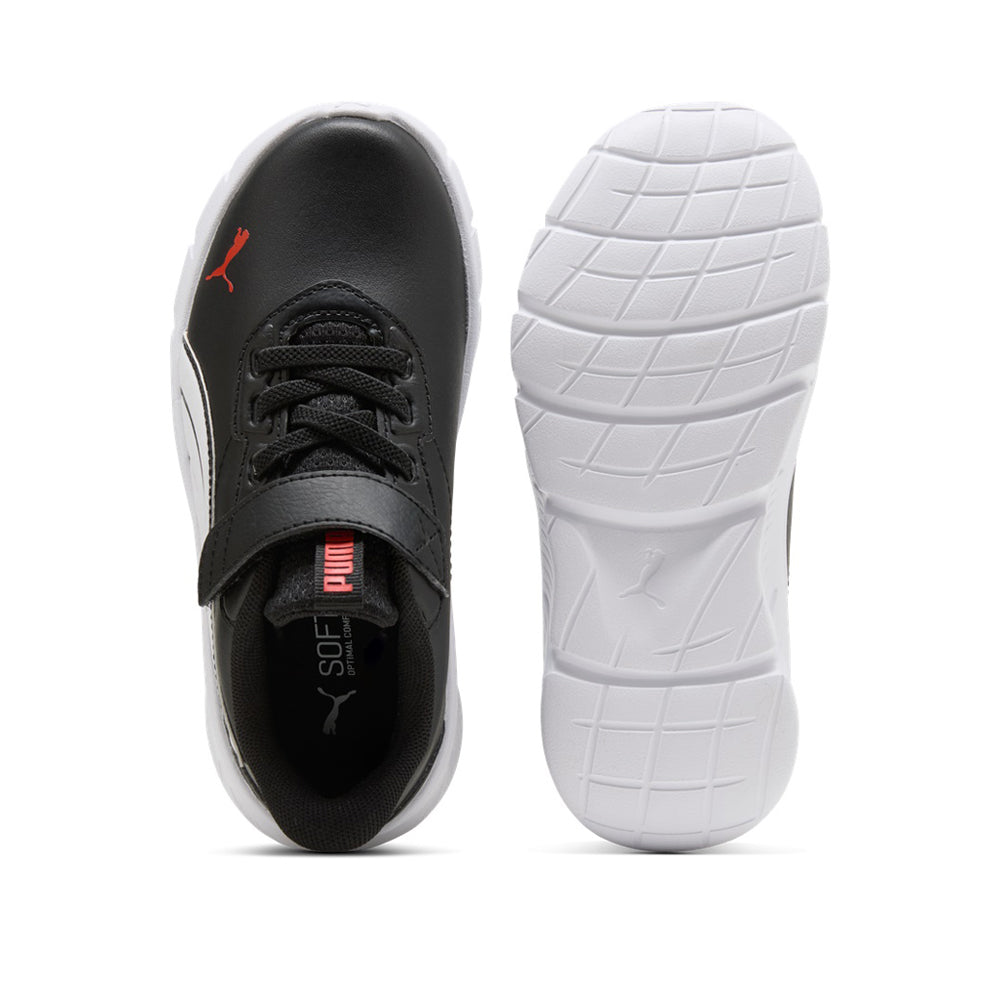 Scarpa Running Puma Flexfocus Modern Sl Ac+ ps Unisex Bambino - Nero