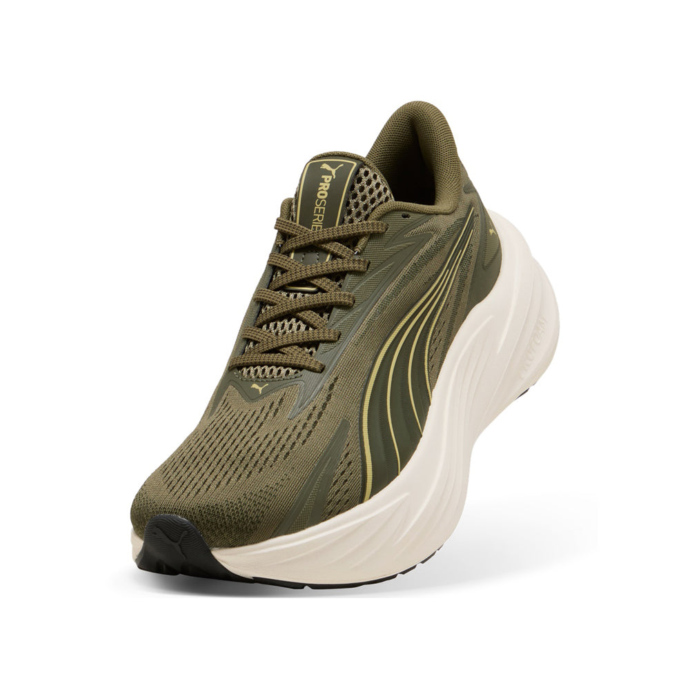 Scarpa Running Puma Maxima Pro Uomo - Oliva