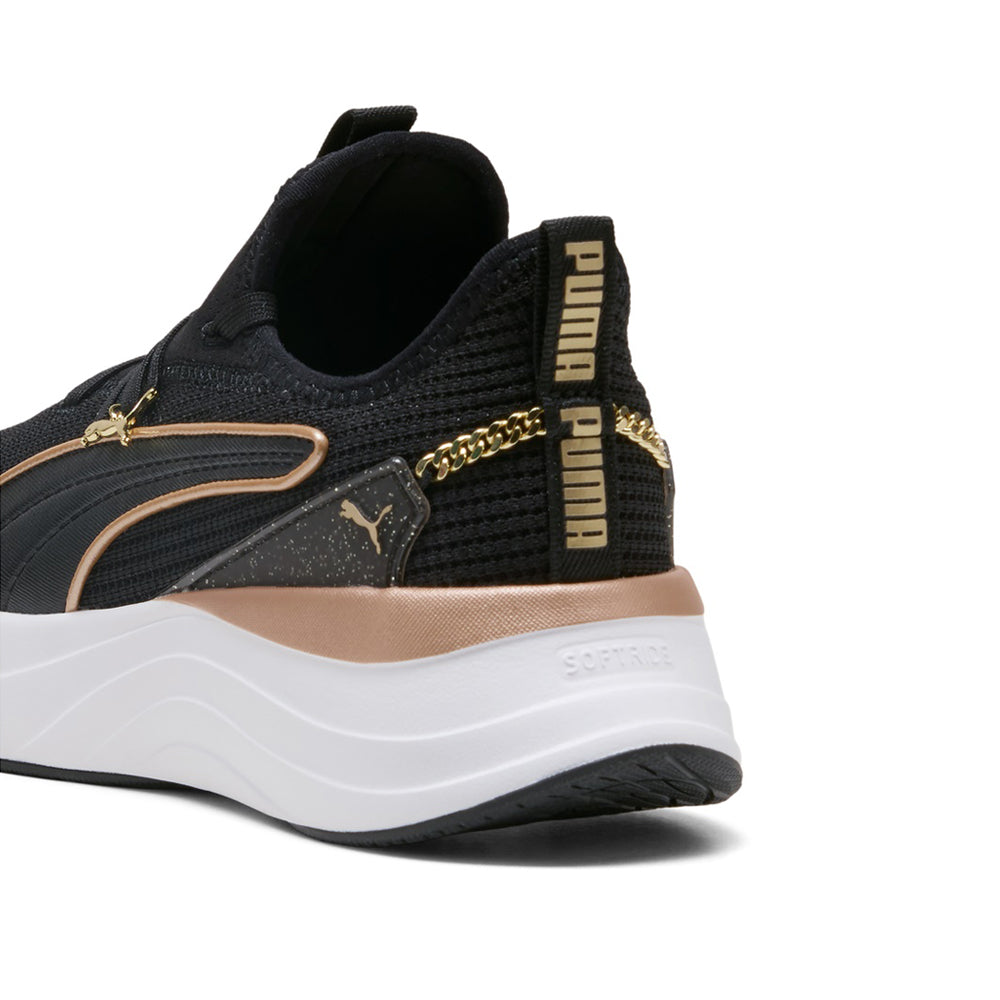 Sneakers Puma Softride Sabrina Polished Chrome Wns Donna - Nero