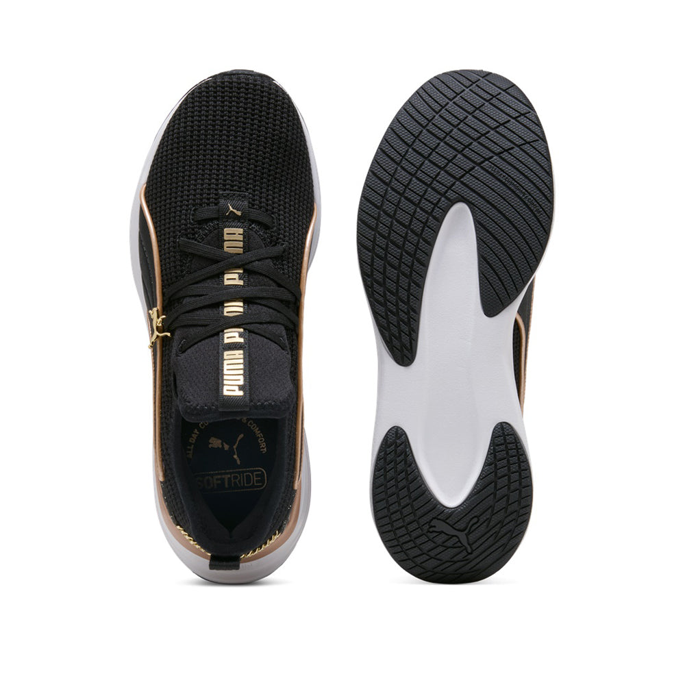 Sneakers Puma Softride Sabrina Polished Chrome Wns Donna - Nero
