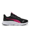 scarpa running puma flexfocus lite modern jr unisex ragazzo black pink white 7623496