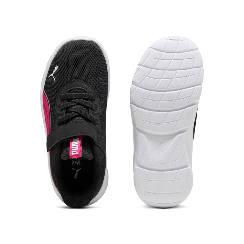 Sneakers Puma Flexfocus Modern Ac+ ps Unisex Bambino - Black-Pink-White