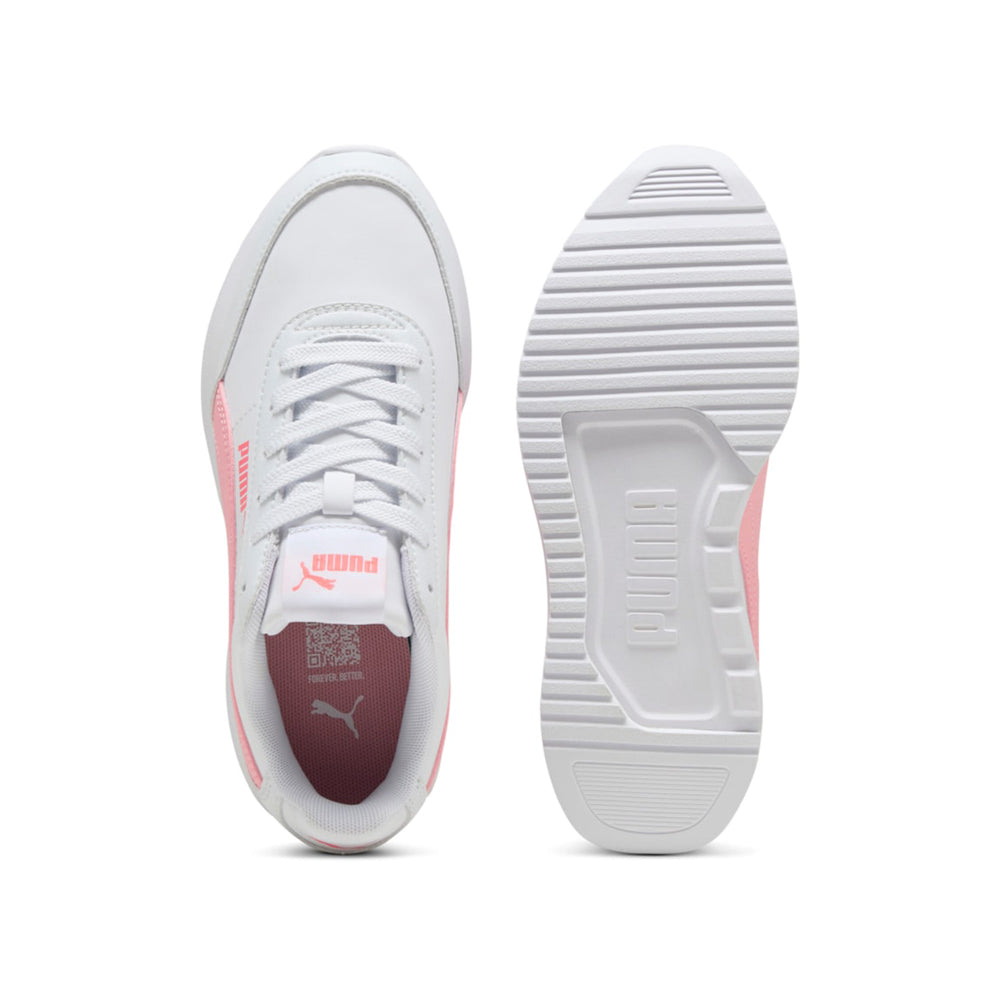 Sneakers Puma Puma R78 Lightwind Sl jr Unisex Ragazzo - White-Pinkscap