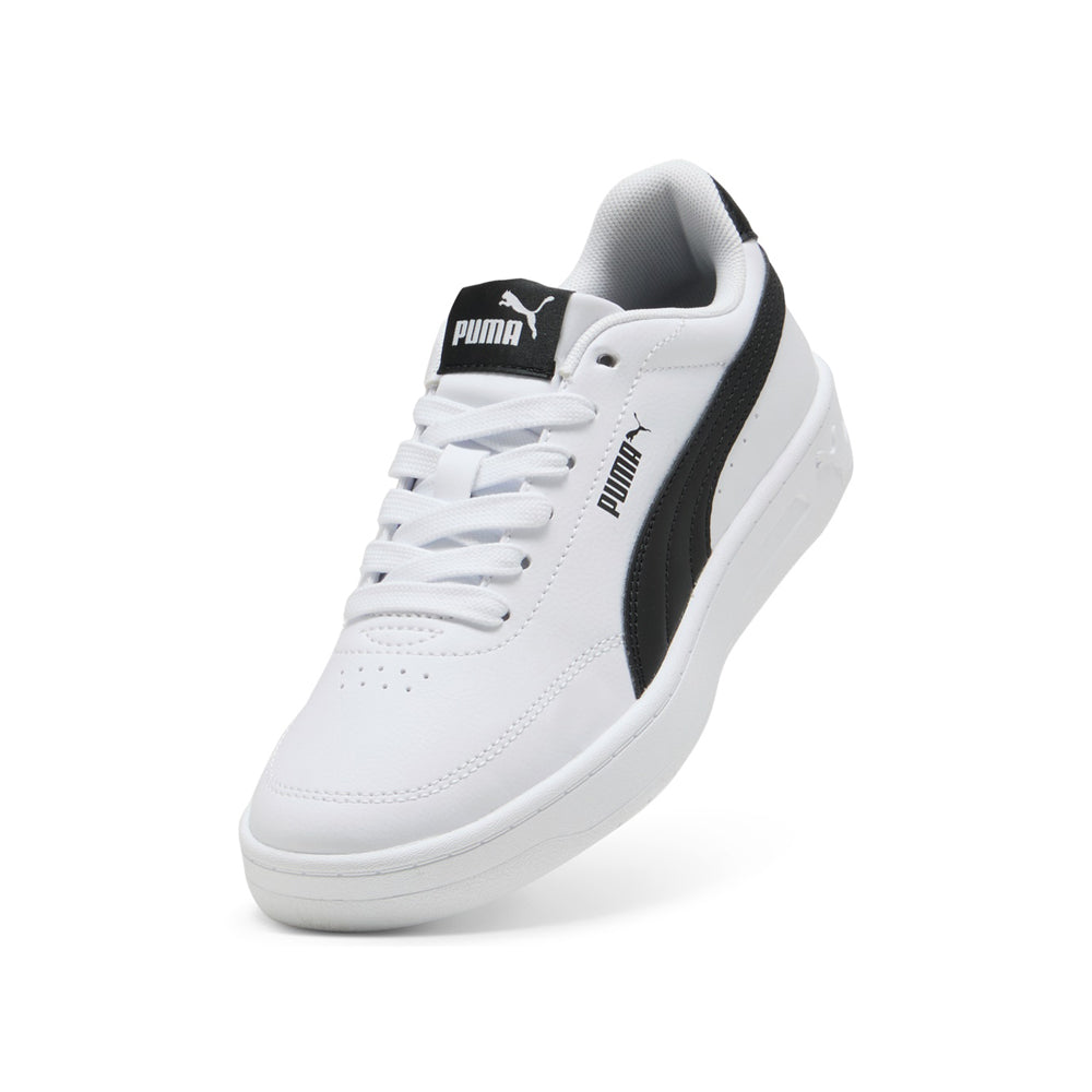 Sneakers Puma Court Classic Clean jr Unisex Ragazzo - Bianco