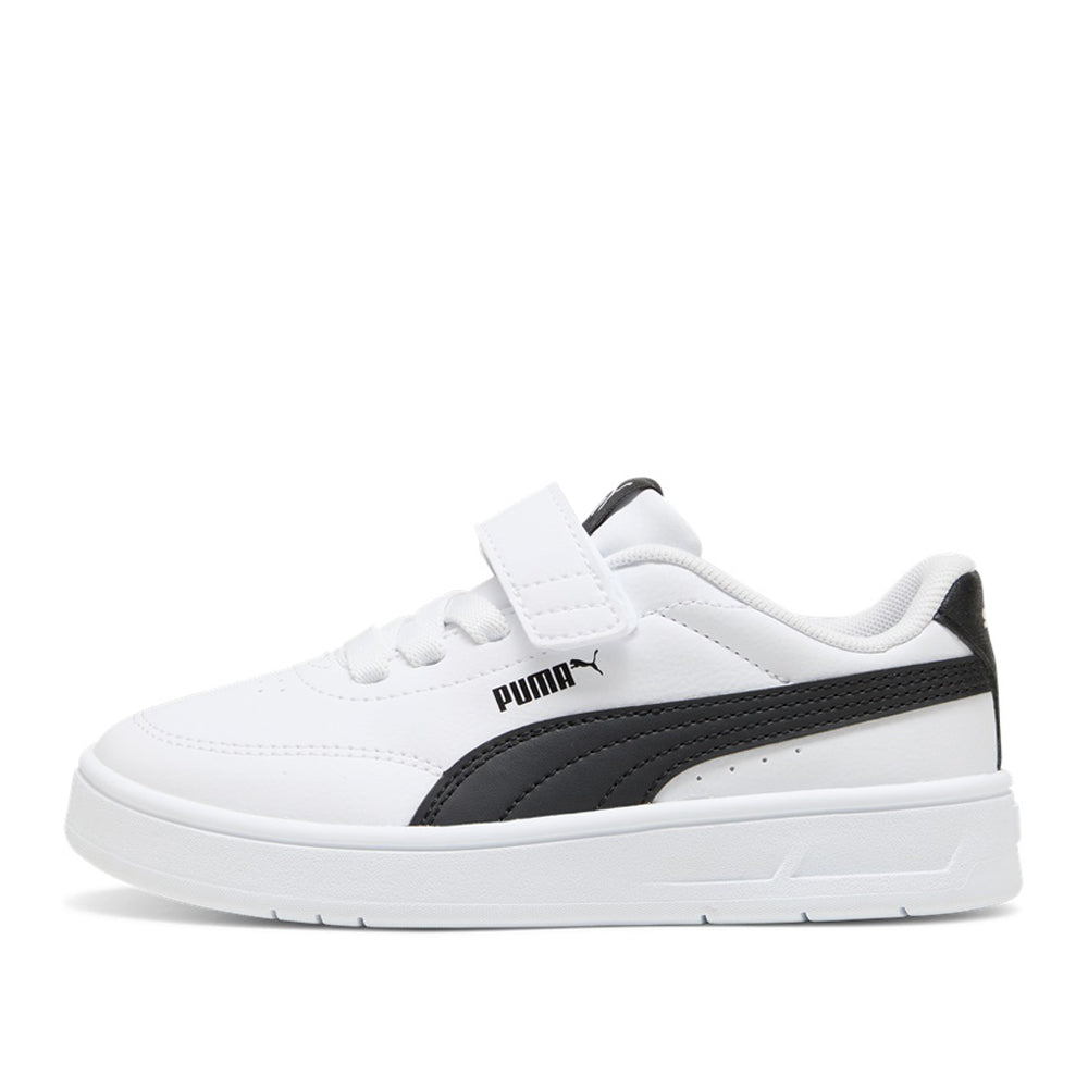 Sneakers Puma Court Classic Clean Ac+ ps Unisex Bambino - Bianco