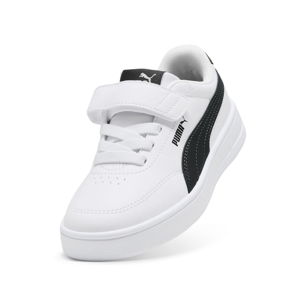 Sneakers Puma Court Classic Clean Ac+ ps Unisex Bambino - Bianco