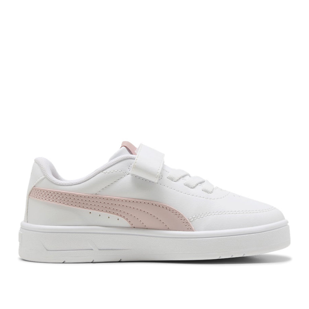Sneakers Puma Court Classic Clean Ac+ ps Unisex Bambino - Bianco