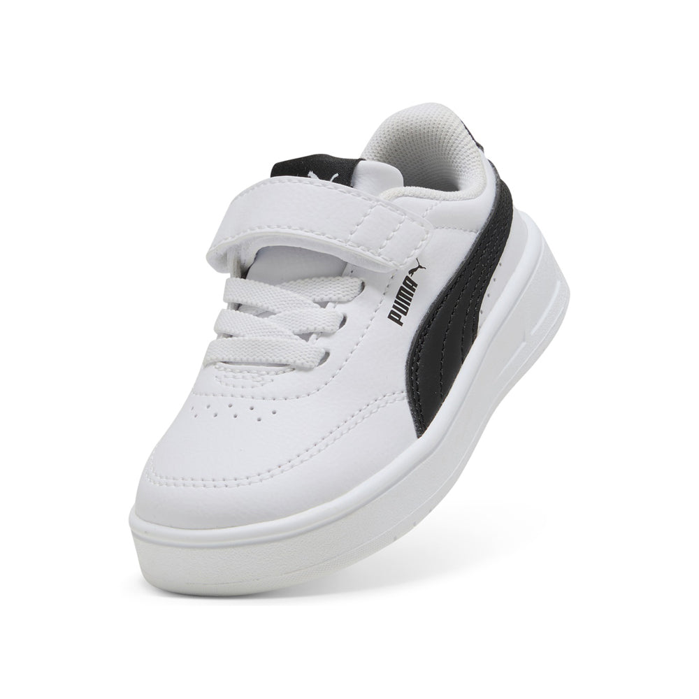 Sneakers Puma Court Classic Clean Ac+ Inf Unisex Bimbo - Bianco