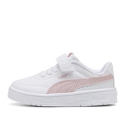Sneakers Puma Court Classic Clean Ac+ Inf Unisex Bimbo - Bianco