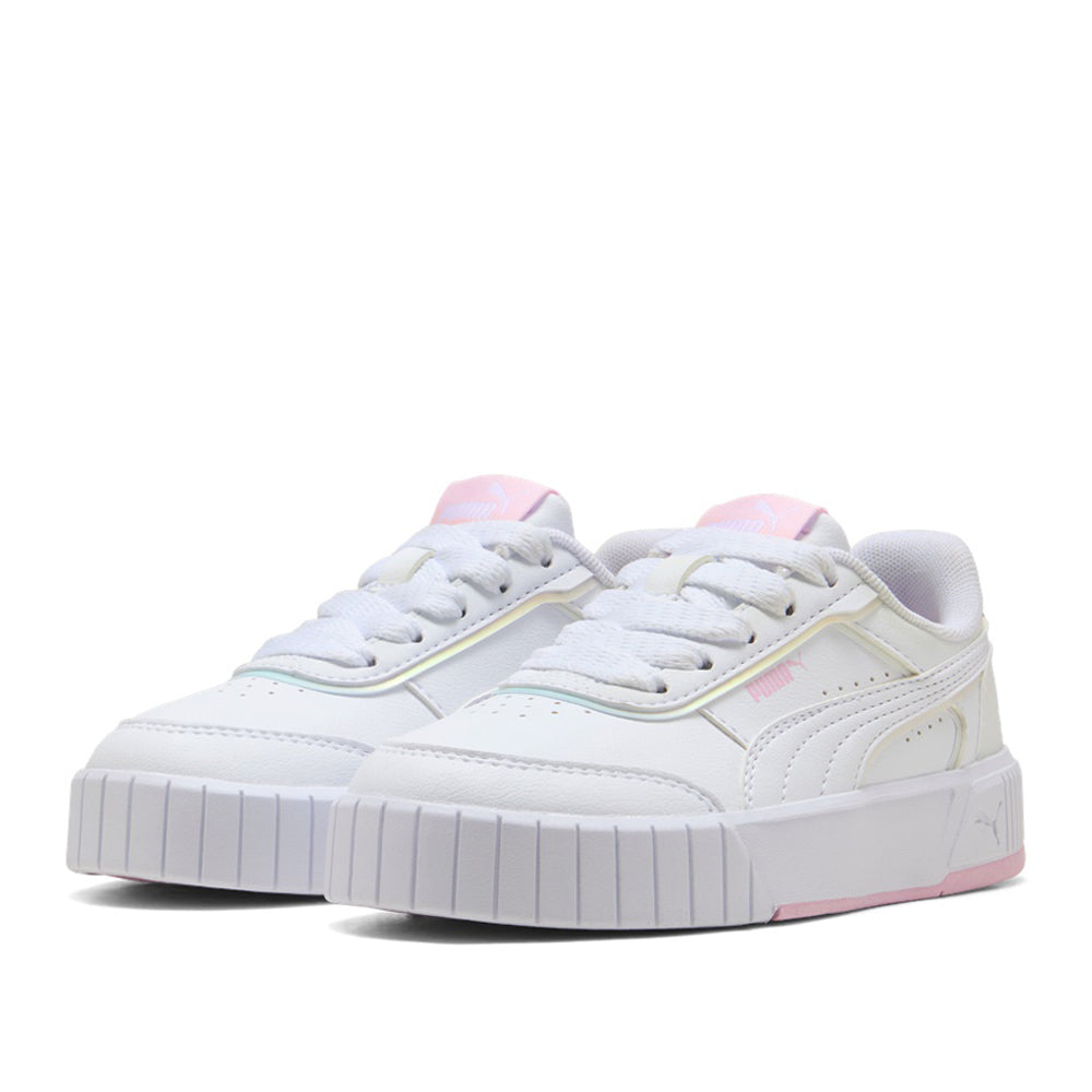 Sneakers Puma Carina Mia Holo 2.0 ps Unisex Bambino - White Pearl Pink