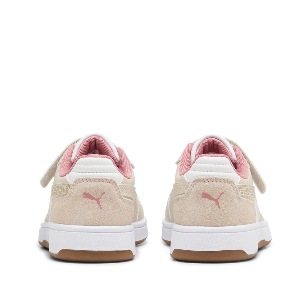Sneakers Puma Rebound Slam Lo Winter Safari Ac+ ps Unisex Bambino - Crema