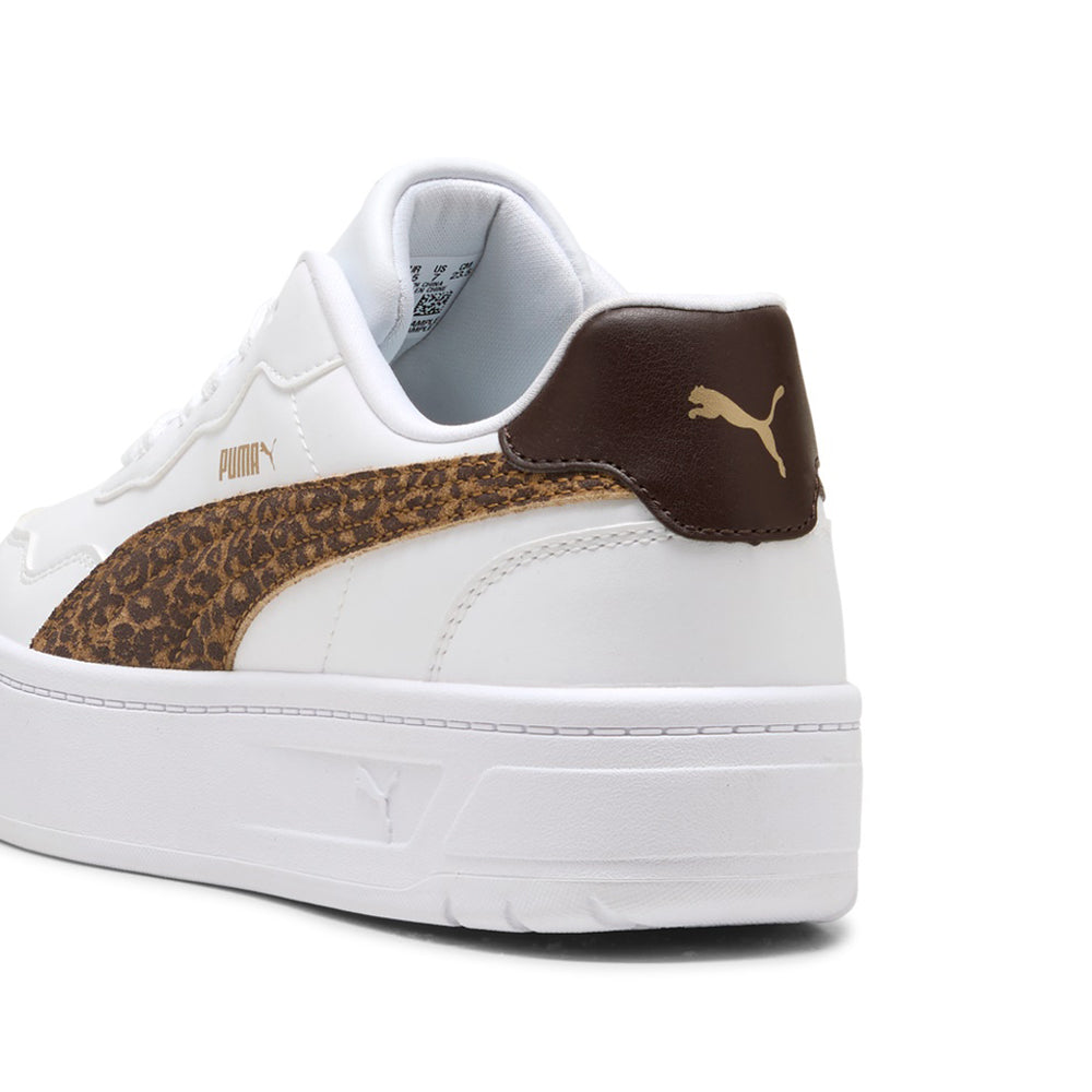 Sneakers Puma Court Lally Skye Feline Donna - Bianco