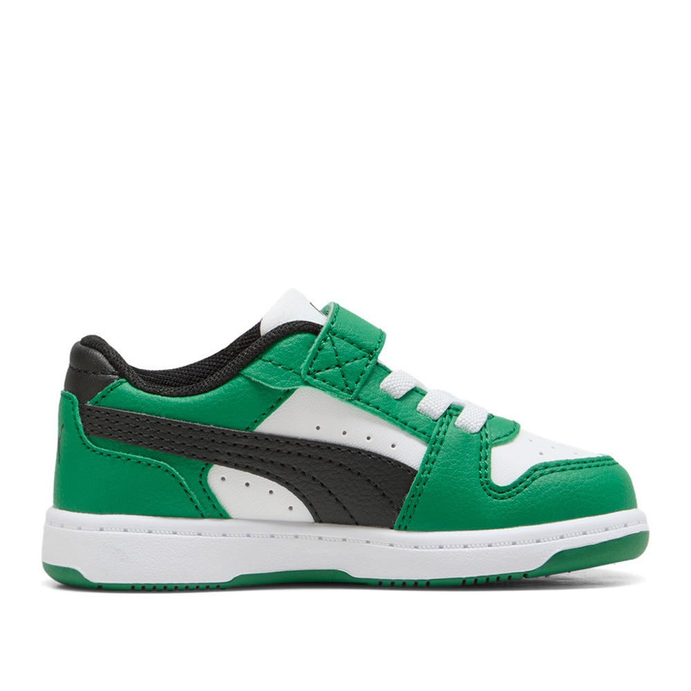 Sneakers Puma Rebound Slam Lo Ac+ Inf Unisex Bimbo - Verde