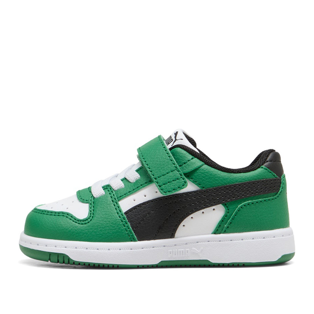 Sneakers Puma Rebound Slam Lo Ac+ Inf Unisex Bimbo - Verde