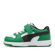 Sneakers Puma Rebound Slam Lo Ac+ Inf Unisex Bimbo - Verde
