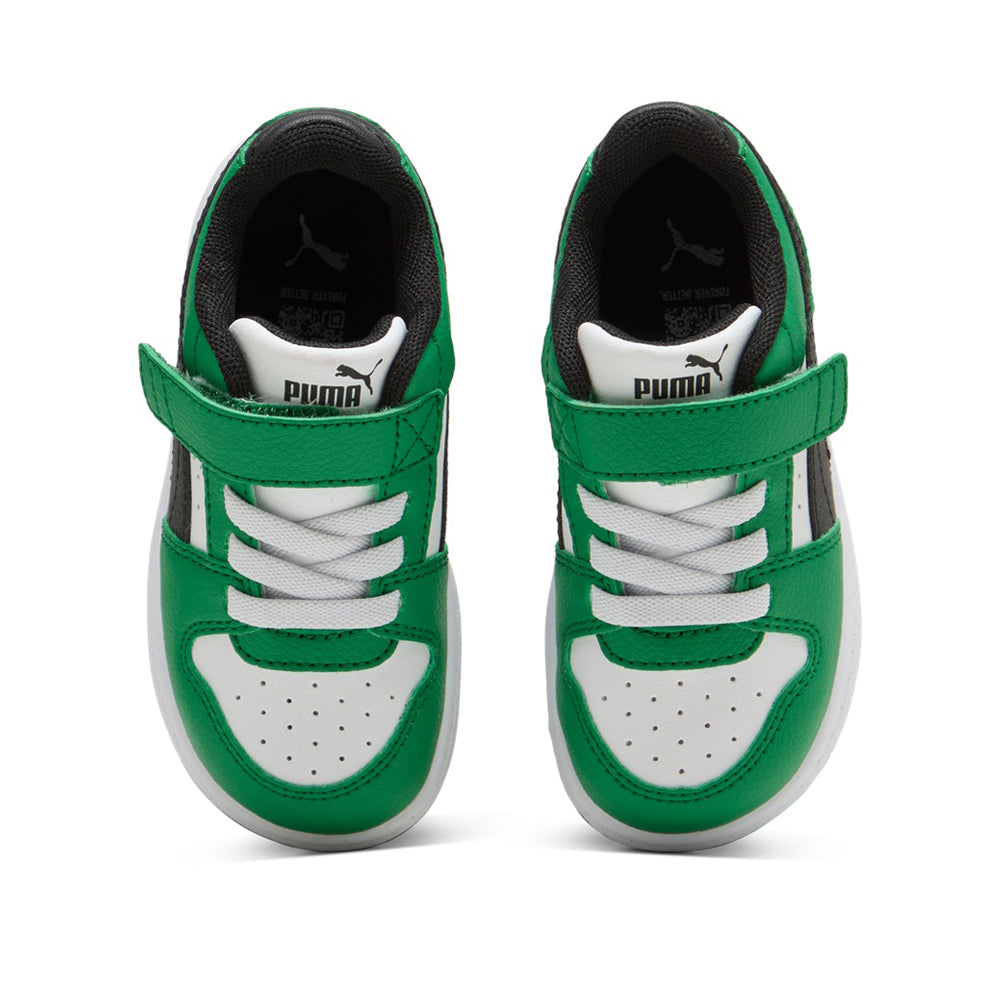 Sneakers Puma Rebound Slam Lo Ac+ Inf Unisex Bimbo - Verde