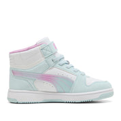 Sneakers Puma Rebound Slam Mid Faded Glow Ac+ ps Unisex Bambino - Celeste