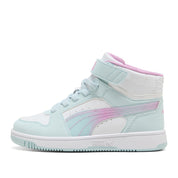 Sneakers Puma Rebound Slam Mid Faded Glow Ac+ ps Unisex Bambino - Celeste