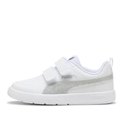 Sneakers Puma Courtflex V3 Glitz V ps Unisex Bambino - Bianco