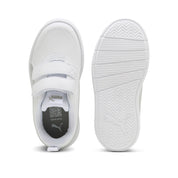 Sneakers Puma Courtflex V3 Glitz V ps Unisex Bambino - Bianco