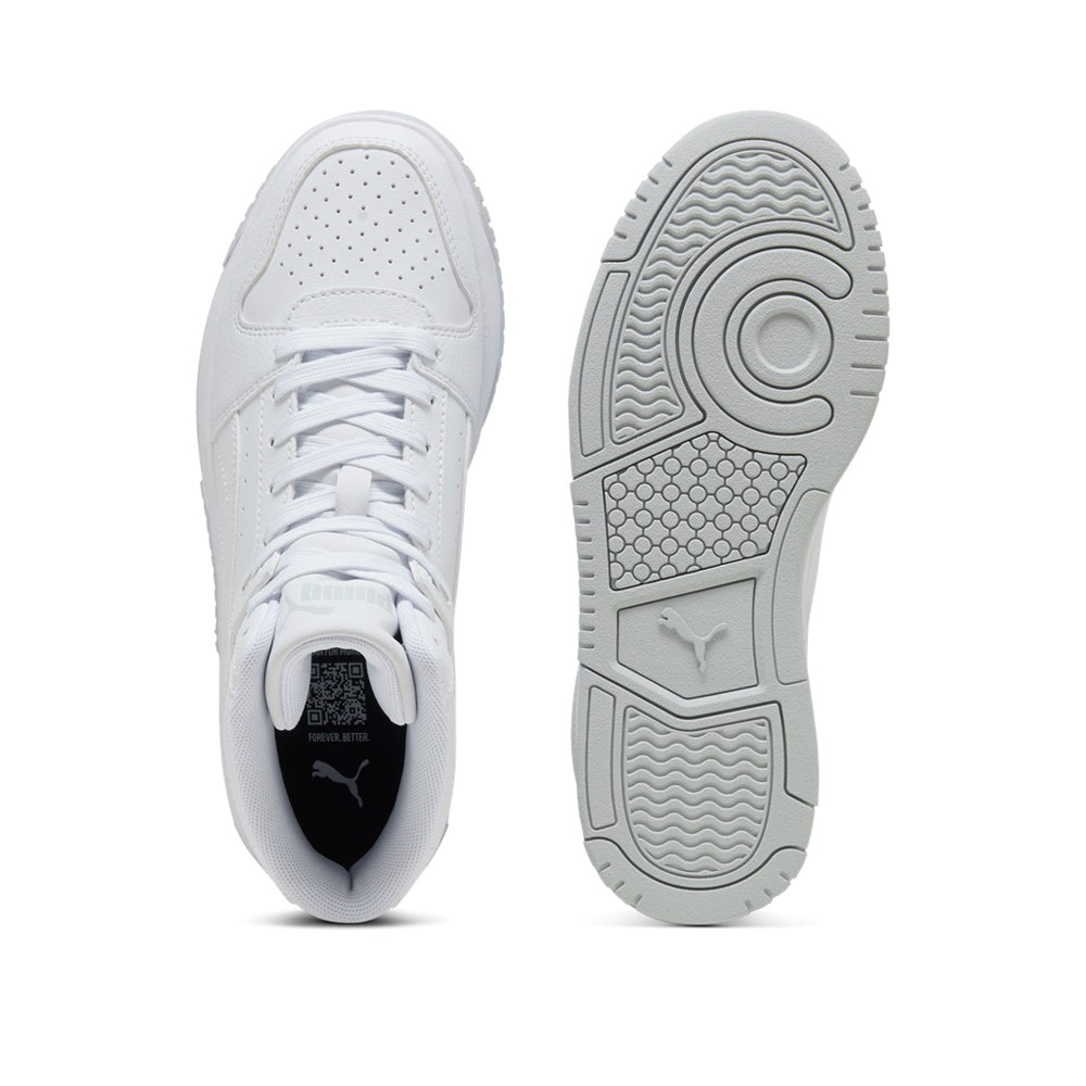 Sneakers Puma Rebound Slam Mid jr Unisex Ragazzo - Bianco