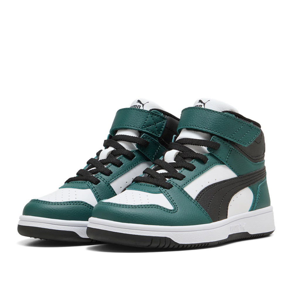 Sneakers Puma Rebound Slam Mid Ac+ ps Unisex Bambino - Verde