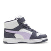 sneakers puma rebound slam mid ac ps unisex bambino bianco 410321