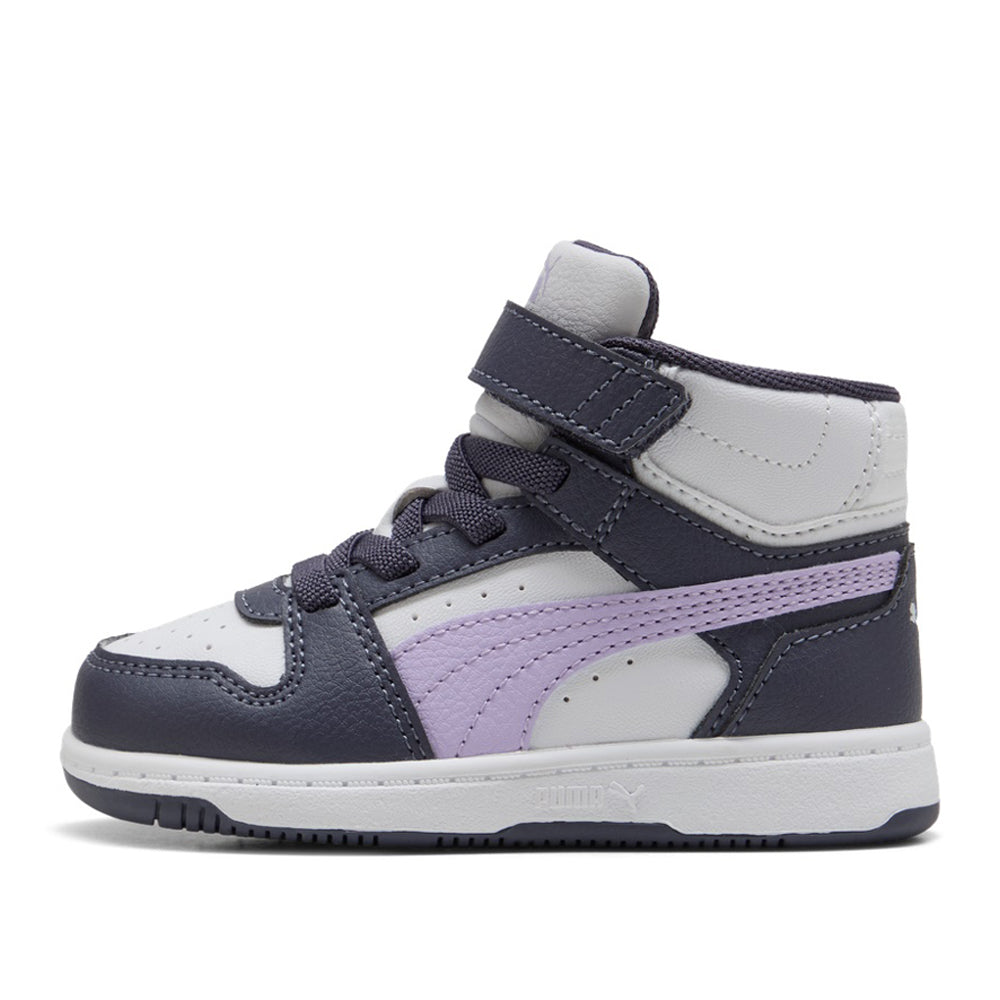 Sneakers Puma Rebound Slam Mid Ac+ Inf Unisex Bimbo - Bianco