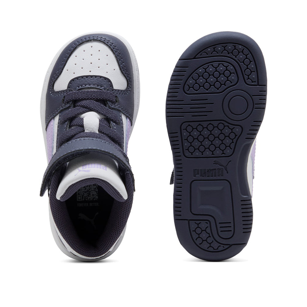 Sneakers Puma Rebound Slam Mid Ac+ Inf Unisex Bimbo - Bianco