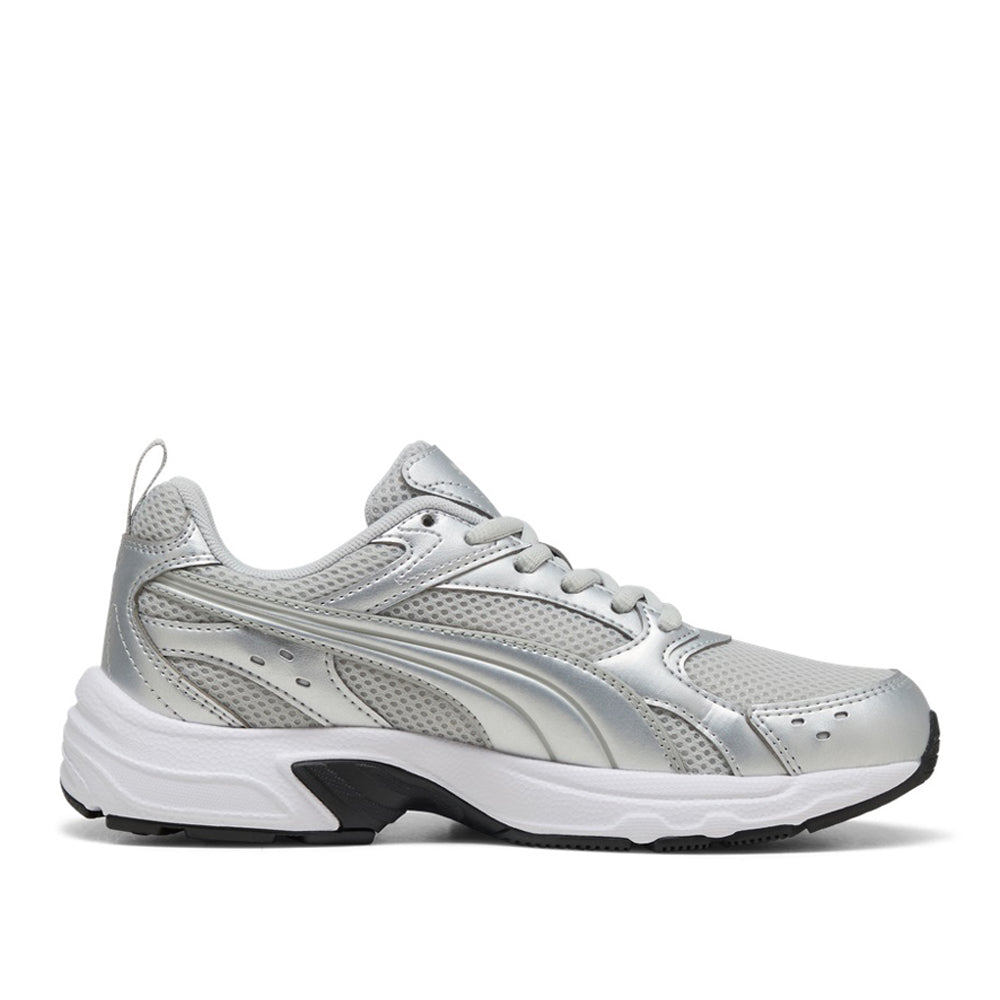 Scarpa Running Puma Milenio Tech Lt jr Unisex Ragazzo - Grigio