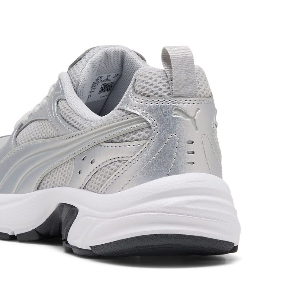 Scarpa Running Puma Milenio Tech Lt jr Unisex Ragazzo - Grigio