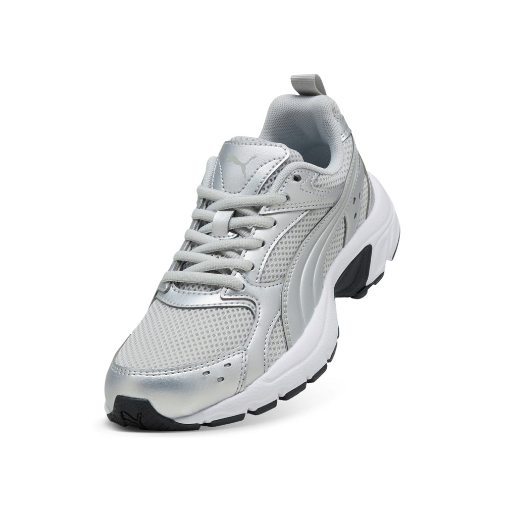 Scarpa Running Puma Milenio Tech Lt jr Unisex Ragazzo - Grigio