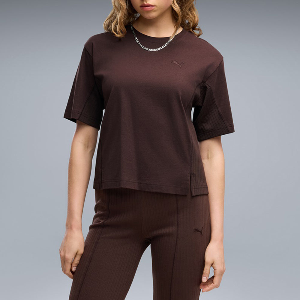 T-Shirt Puma Donna - Marrone