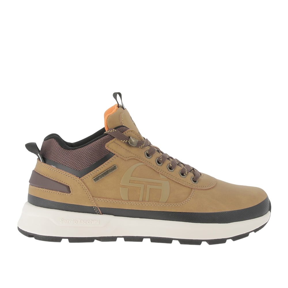 Sneakers Sergio Tacchini Cortina Mix Uomo - Marroncino